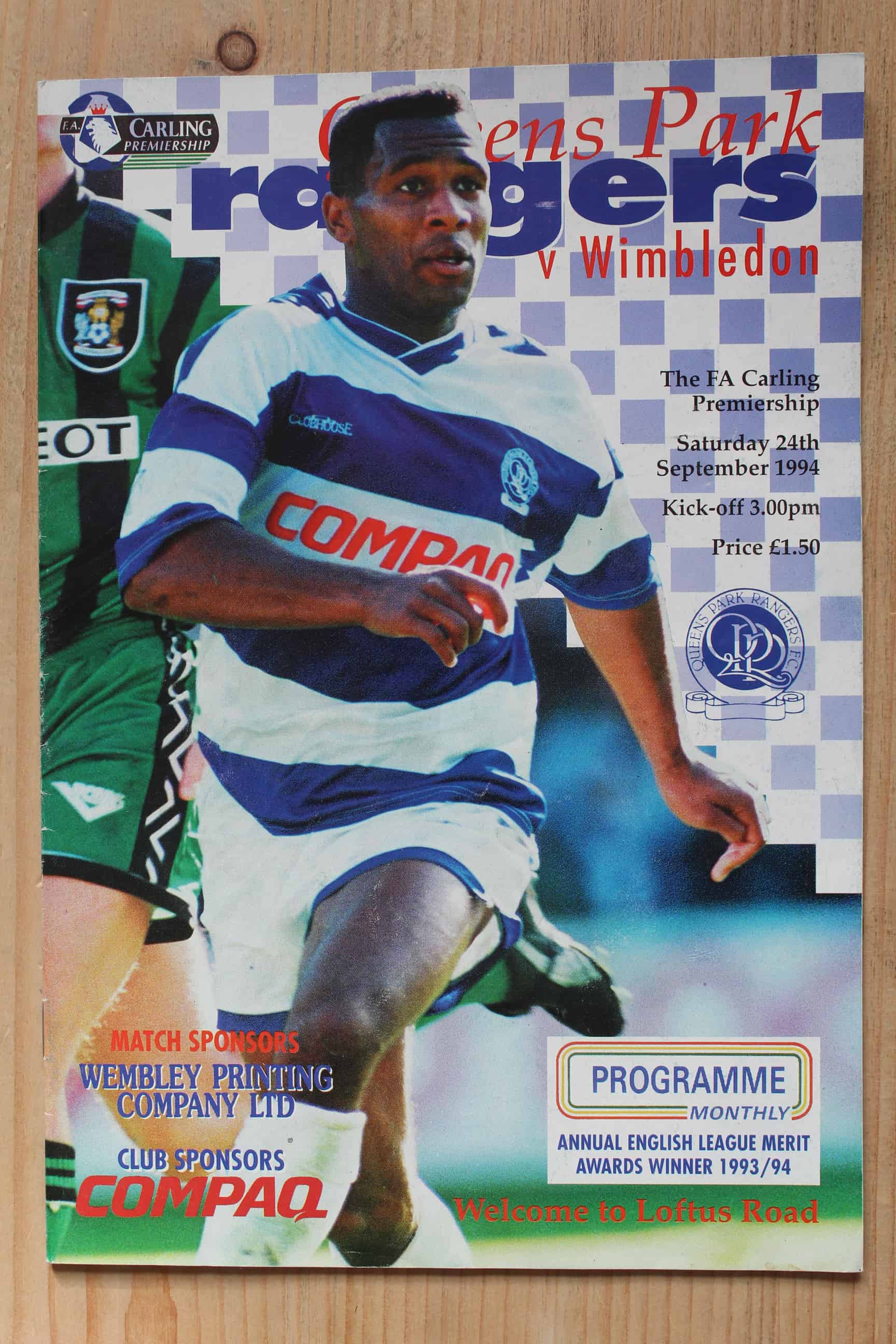 Queens Park Rangers FC v Wimbledon